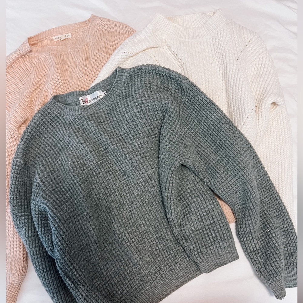 Girls sweater bundle
